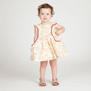 Pink Chicken Leopard Eden Dress and Bloomers